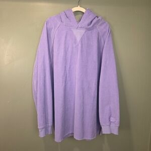 Drew House Corduory Hoodie Pullover, Size XL/XXL, Lavender, Justin Beiber